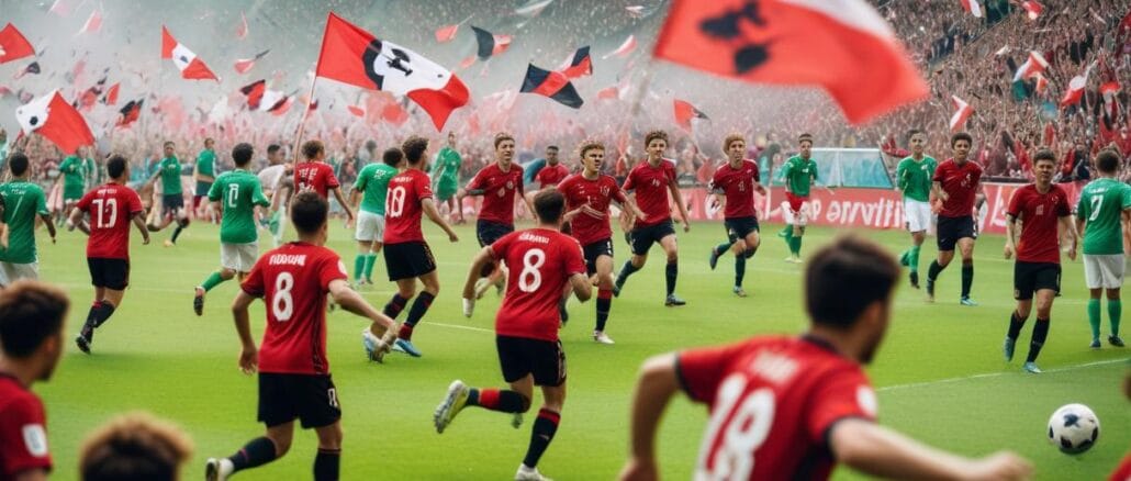 Albaniens herrlandslag i fotboll illustration