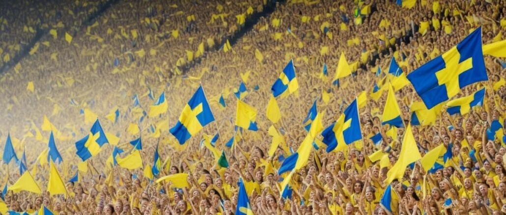 Sveriges damlandslag i fotboll illustration
