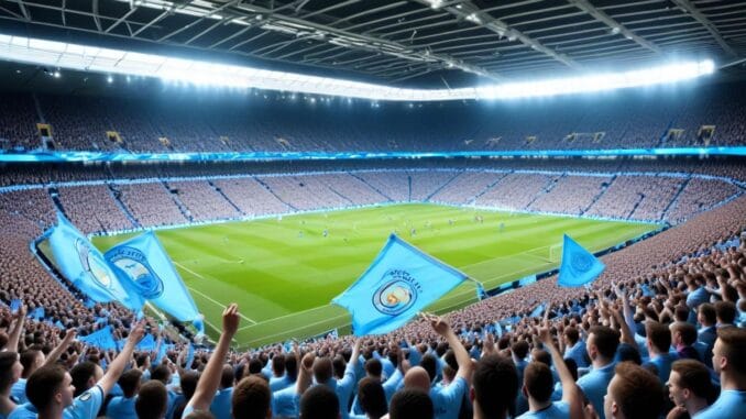 Följ med på Man Citys matcher och spännande stunder! illustration