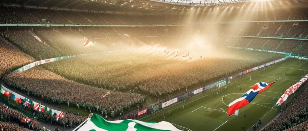 Norge herrlandslag i fotboll illustration