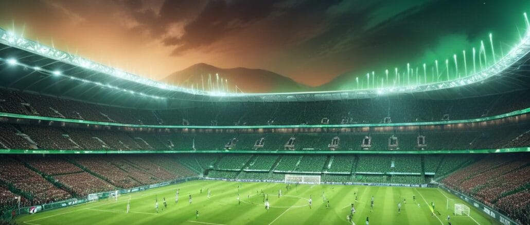 Algeriets herrlandslag i fotboll – Glädje och framgångar på planen! illustration