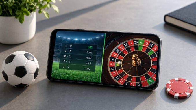 Varför är sport och casino så nära förknippade på nätet? illustration